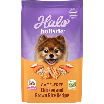 Halo Halo Spot's Stew Wholesome Chicken Toy & Small Breed Dog Food, 10-lb