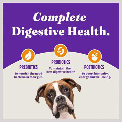 Show full view: Halo Holistic Complete Digestive Health Chicken & Brown Rice Recipe Puppy Dry Dog Food, 10-lb bag slide 9 of 13