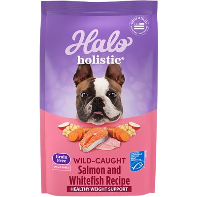 Halo Halo Spot's Stew Whitefish & Salmon Small Breed Dry Dog Food, 10-lb
