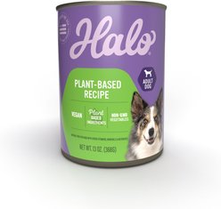 Halo Holistic Garden of Vegan Recipe Canned Food, 13-oz, case of 12 + Vegan Dog Food Complete Digestive Health Plant-Based Recipe with Superfoods Dry Dog Food slide 2 of 9