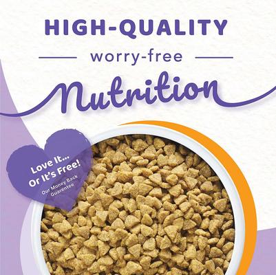 Show full view: Halo Holistic Indoor Chicken Recipe Complete Digestive Health & Healthy Weight Support Adult Grain-Free Cage-Free Dry Cat Food, 20-lb bundle  slide 3 of 12