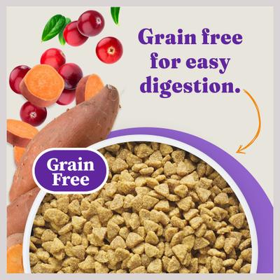 Show full view: Halo Holistic Indoor Chicken Recipe Complete Digestive Health & Healthy Weight Support Adult Grain-Free Cage-Free Dry Cat Food, 6-lb bag slide 7 of 12