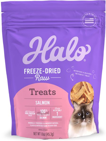Halo Freeze Dried Wild Caught Salmon Recipe Cat Treats Halo Freeze Dried Wild Caught Salmon Recipe Cat Treats