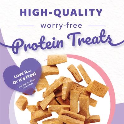 Show full view: Halo Liv-a-Littles Grain-Free 100% Wild Salmon Freeze-Dried Cat Treats, 1.6-oz bag slide 8 of 11