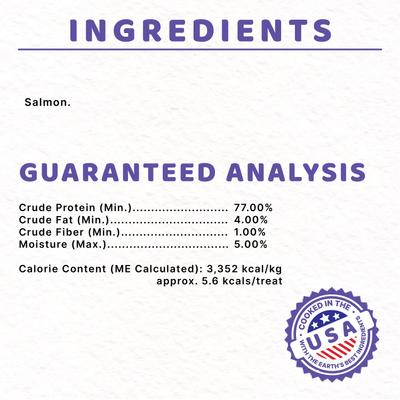 Show full view: Halo Liv-a-Littles Grain-Free 100% Wild Salmon Freeze-Dried Cat Treats, 1.6-oz bag slide 9 of 11