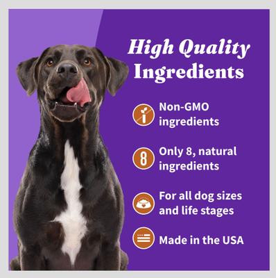 Show full view: Halo Plant-Based Dog Treats with Peanuts & Pumpkin Vegan Dog Treat, 8-oz slide 6 of 13