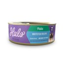 Halo Whitefish Recipe with Real Whole Whitefish Pate Grain-Free Indoor Cat Wet Cat Food, 5.5-oz can, case of 12