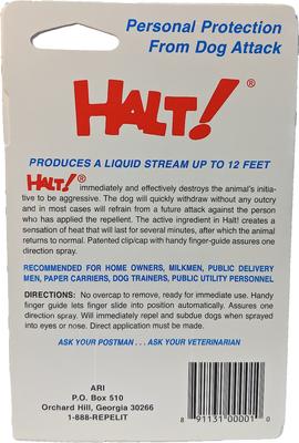 Show full view: Halt! Dog Repellent Spray, 1.5-fl oz bottle slide 4 of 6