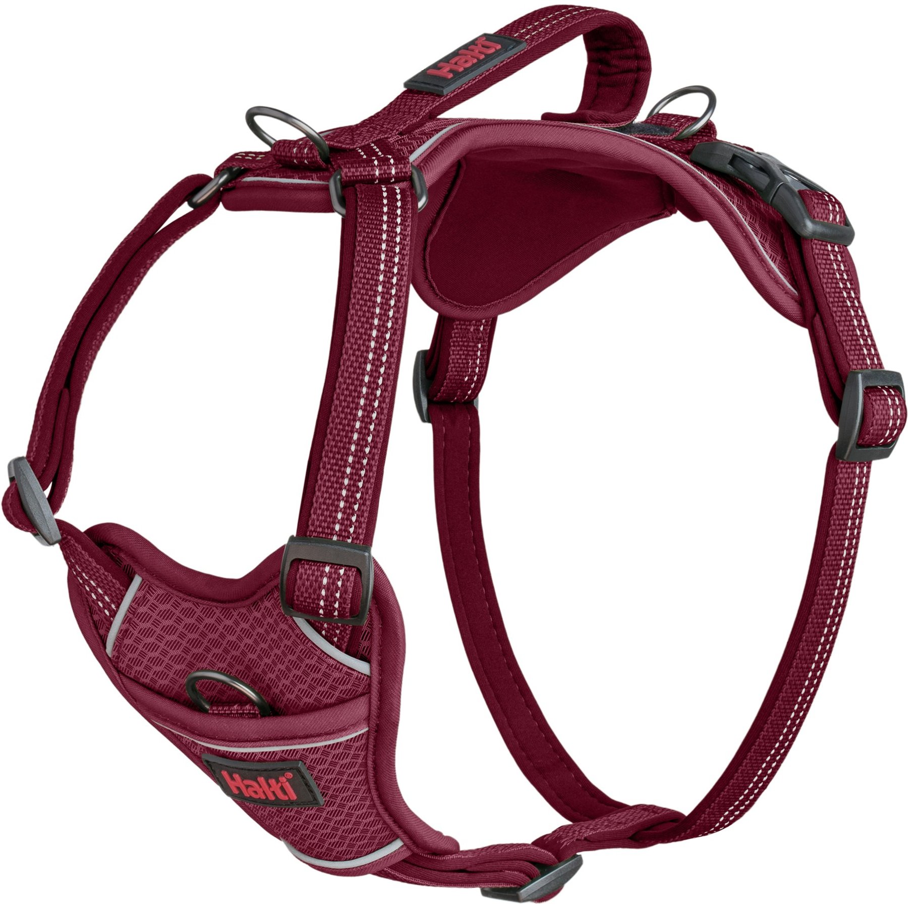 Halti Anatomy Reflective Dog Harness, Magenta, Small: 15.25 to 22-in chest