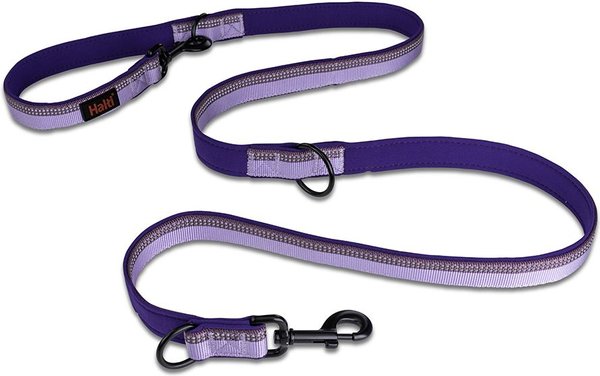 HALTI Double Ended Lead Dog Leash, Purple, Large