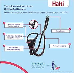 Halti Nylon No Pull Dog Harness, Small: 10.24 to 14.17-in chest slide 2 of 6