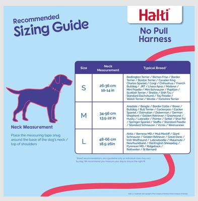 Show full view: Halti Nylon No Pull Dog Harness, Small: 10.24 to 14.17-in chest slide 3 of 8