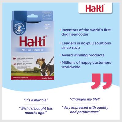 Show full view: Halti Nylon No Pull Dog Harness, Small: 10.24 to 14.17-in chest slide 4 of 8