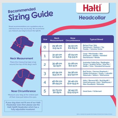 Show full view: Halti Nylon Padded No Pull Dog Headcollar, Red, Size 2 slide 4 of 11