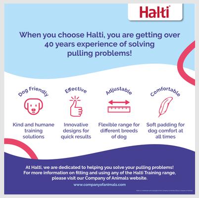 Show full view: Halti Nylon Padded No Pull Dog Headcollar, Red, Size 2 slide 7 of 11