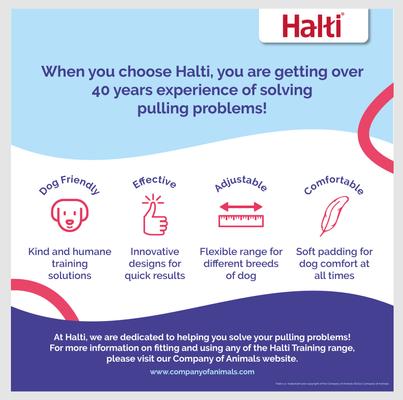 Show full view: Halti Nylon Padded No Pull Dog Headcollar, Red, Size 3 slide 6 of 10