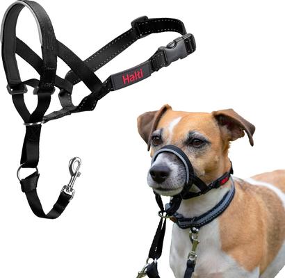 Show full view: Halti Nylon Padded No Pull Dog Headcollar, Size 1: 12 to 15.5-in neck slide 1 of 13