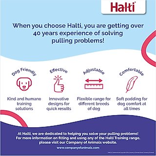 Halti Nylon Padded No Pull Dog Headcollar, Size 3: 15.5 to 21-in neck slide 6 of 9