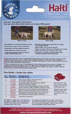 Show full view: Halti Nylon Padded No Pull Dog Headcollar, Size 4: 18 to 24.5-in neck slide 3 of 13