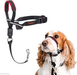 Halti OptiFit Nylon Padded No Pull Dog Headcollar, Medium: 16.5 to 21-in neck