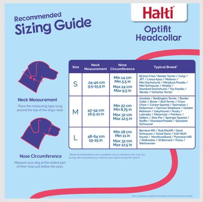 Show full view: Halti OptiFit Nylon Padded No Pull Dog Headcollar, Medium: 16.5 to 21-in neck slide 3 of 10