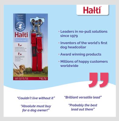 Show full view: Halti Training Lead Dog Leash, Red, Small slide 4 of 7