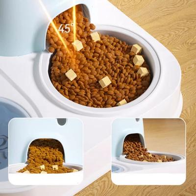 Show full view: HANAMYA 2-in-1 Dog & Cat Feeder Set with Automatic Water Dispenser slide 5 of 7