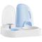 Show in main carousel: HANAMYA 2-in-1 Dog & Cat Feeder Set with Automatic Water Dispenser slide 2 of 7