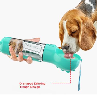 Show full view: HANAMYA 3-in-1 Travel Bowl, Food Box & Poop Bag Storage Dog Travel Set, Turquoise Blue, 17-oz, 1 count slide 6 of 10