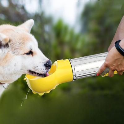 Show full view: HANAMYA 3-in-1 Travel Bowl, Food Box & Poop Bag Storage Dog Travel Set, Yellow, 17-oz, 1 count slide 3 of 10