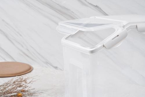 Show full view: HANAMYA BPA Free Pet Food Storage Container & Measuring Cup, 10-lb & 15-lb, 2 count slide 5 of 11