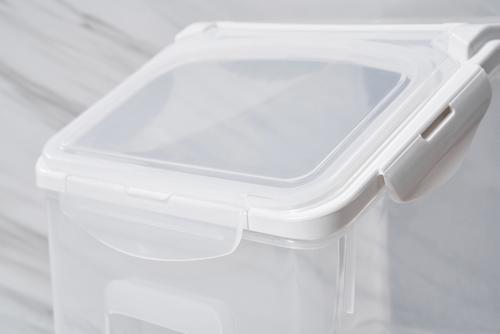 Show full view: HANAMYA BPA Free Pet Food Storage Container & Measuring Cup, 10-lb & 15-lb, 2 count slide 7 of 11