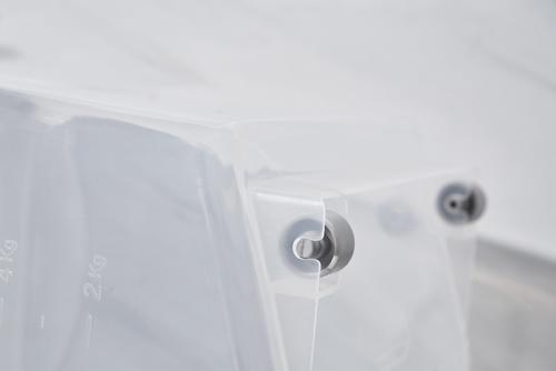 Show full view: HANAMYA BPA Free Pet Food Storage Container & Measuring Cup, 10-lb & 15-lb, 2 count slide 9 of 11