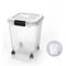 Show in main carousel: HANAMYA BPA Free Pet Food Storage Container & Measuring Cup, White, 15-lb, 1 count slide 1 of 9