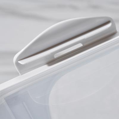 Show full view: HANAMYA BPA Free Pet Food Storage Container & Measuring Cup, White, 15-lb, 2 count slide 8 of 11