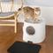 Show in main carousel: HANAMYA Cat Front Entry Top Exit Cat Litter Box with Scoop & Litter Mat, X-Large slide 3 of 10