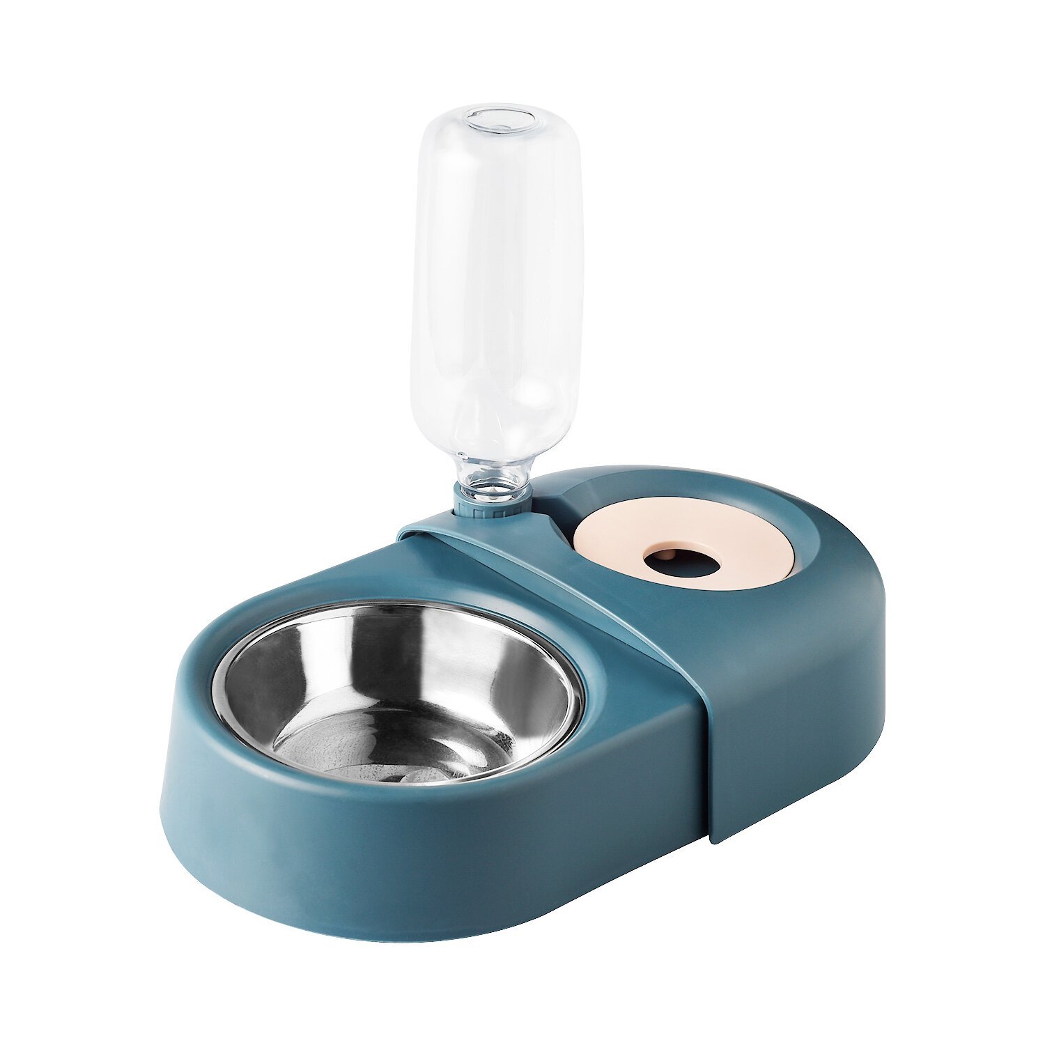 Dog & Cat Automatic Waterer & Stainless Steel Bowl