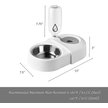 Show in main carousel: HANAMYA Dog & Cat Automatic Waterer & Stainless Steel Bowl, Blue slide 4 of 10
