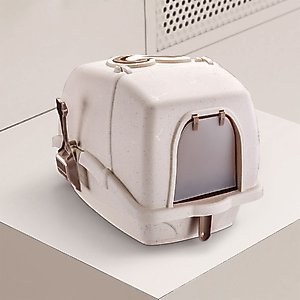 ARM & HAMMER Hooded Wave Cat Litter Box, Large - Chewy.com