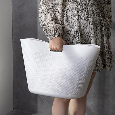 Show full view: HANAMYA Storage Organizer Cat & Dog Storage Basket, Off White slide 3 of 3