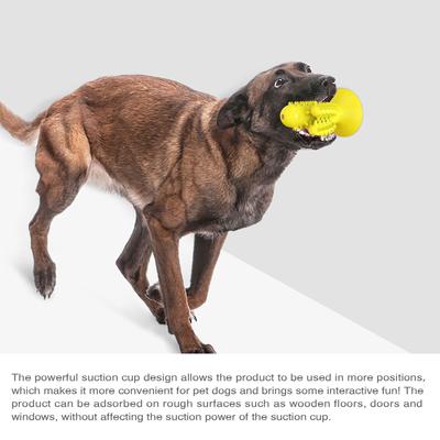 Show full view: HANAMYA Toothbrush Dog Chew Toy, Lemon slide 7 of 10