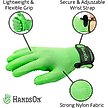 Show in main carousel: HandsOn All-In-One Pet Bathing & Grooming Gloves, Green, Small slide 4 of 8