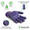 Show in main carousel: HandsOn All-In-One Pet Bathing & Grooming Gloves, Purple, Medium slide 2 of 8