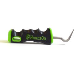 HandsOn Horse Grooming Hoof Pick, Black/Green