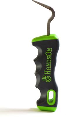 Show full view: HandsOn Horse Grooming Hoof Pick, Black/Green slide 2 of 5