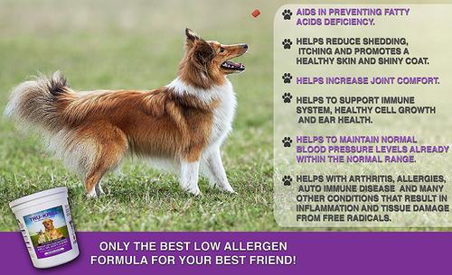 Show full view: Hanzi Pets Tru-Krill Antarctic Krill Oil Omega-3 & Astaxanthin Dog & Cat Soft Chews, 60 count slide 6 of 9