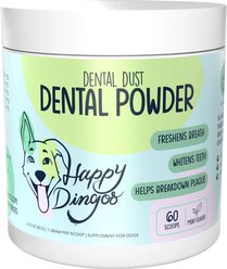 Happy Dingos Dental Dust Powder Supplement for Dogs, 4-oz can slide 1 of 6