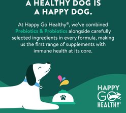 Happy Go Healthy Gut Health Mini Breed 21 Scoop Supplement for Dogs slide 2 of 6