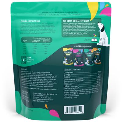 Show full view: Happy Go Healthy Hip & Joint Large Breed Dog Supplement, 120 Scoops slide 3 of 9