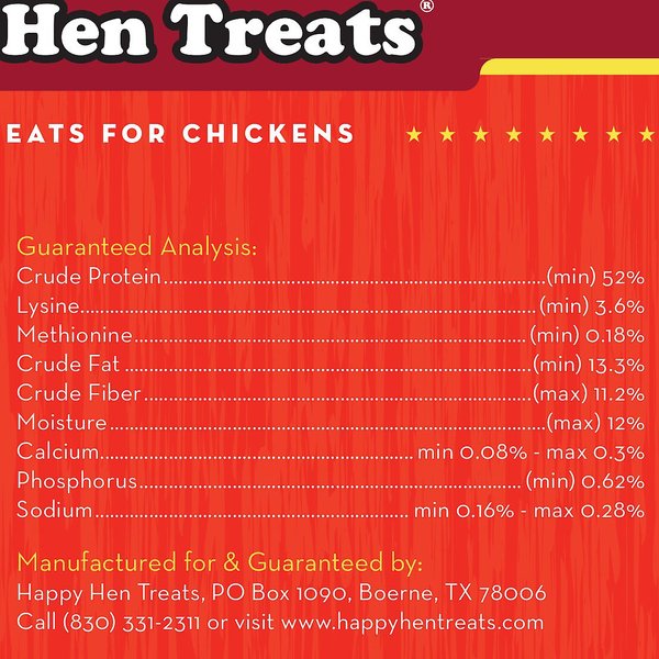 Show full view: Happy Hen Treats Cricket Craze Dried Crickets Chicken Treats, 5-oz bag slide 3 of 6
